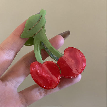 Cherry Claw Clip