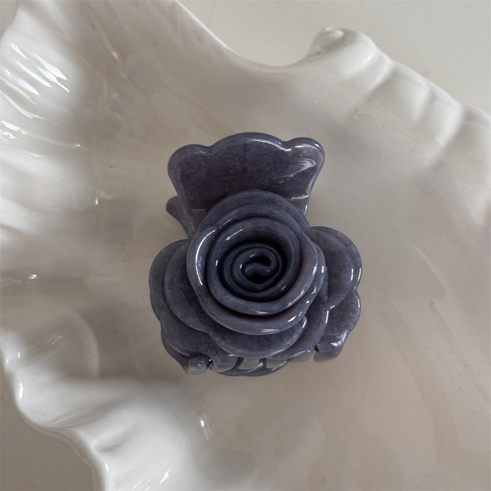 Rose Hair Claw Clip