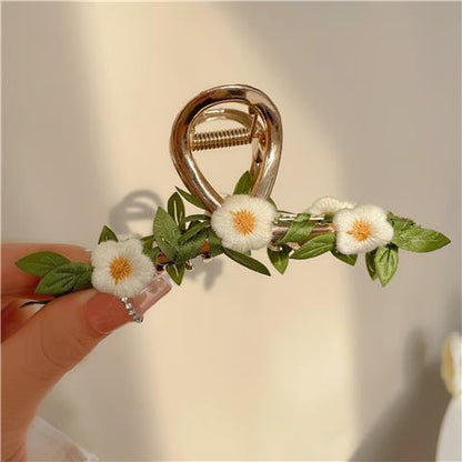 Blooming Garden Claw Clip