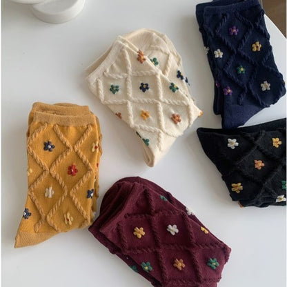 Flower Retro Socks