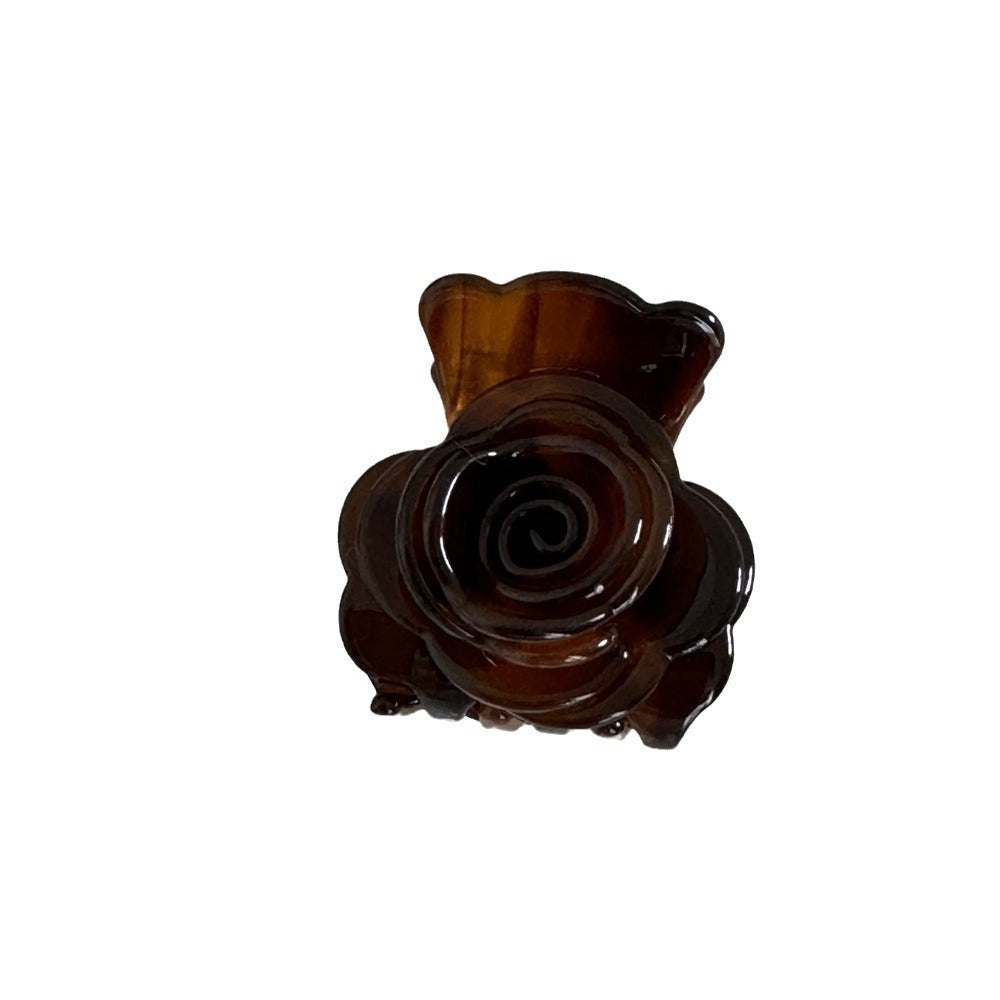 Rose Hair Claw Clip