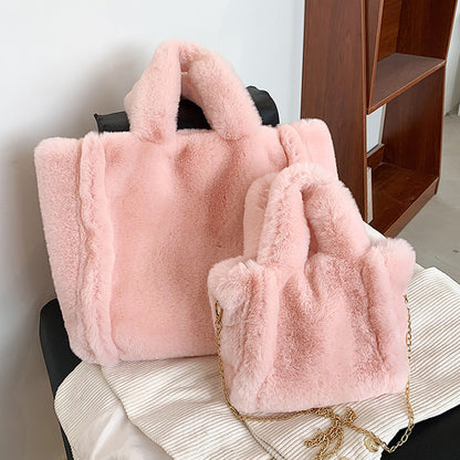 Fur Tote Bag