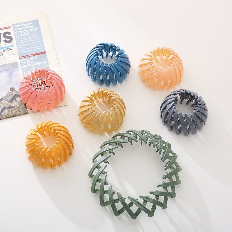 Magic Hair Clip - Create Endless Hairstyles with Unique Circular Hair ...