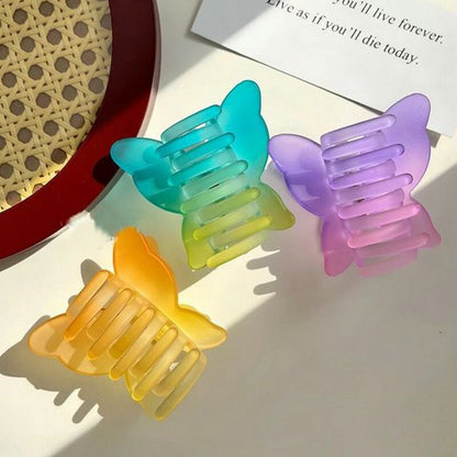 Gradient Butterfly Hair Claw Clip