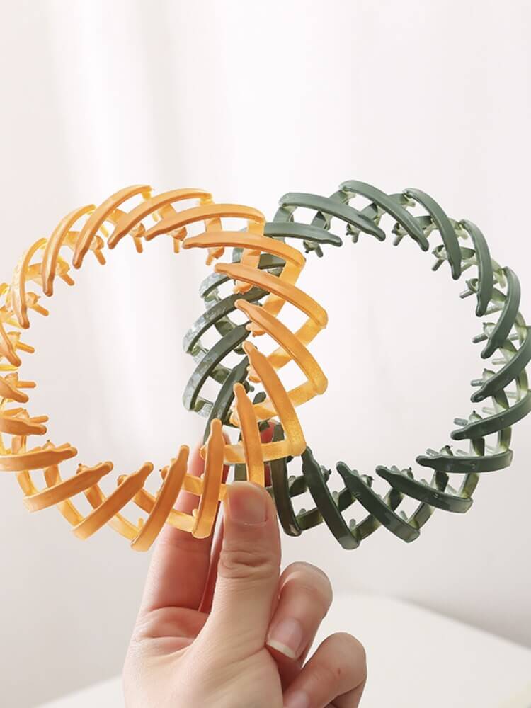 Magic Hair Clip - Create Endless Hairstyles with Unique Circular Hair ...