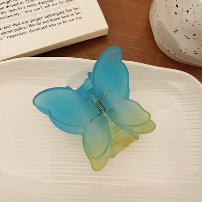 Gradient Butterfly Hair Claw Clip