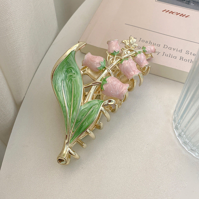 Lily Of The Valley Flower Claw Clip