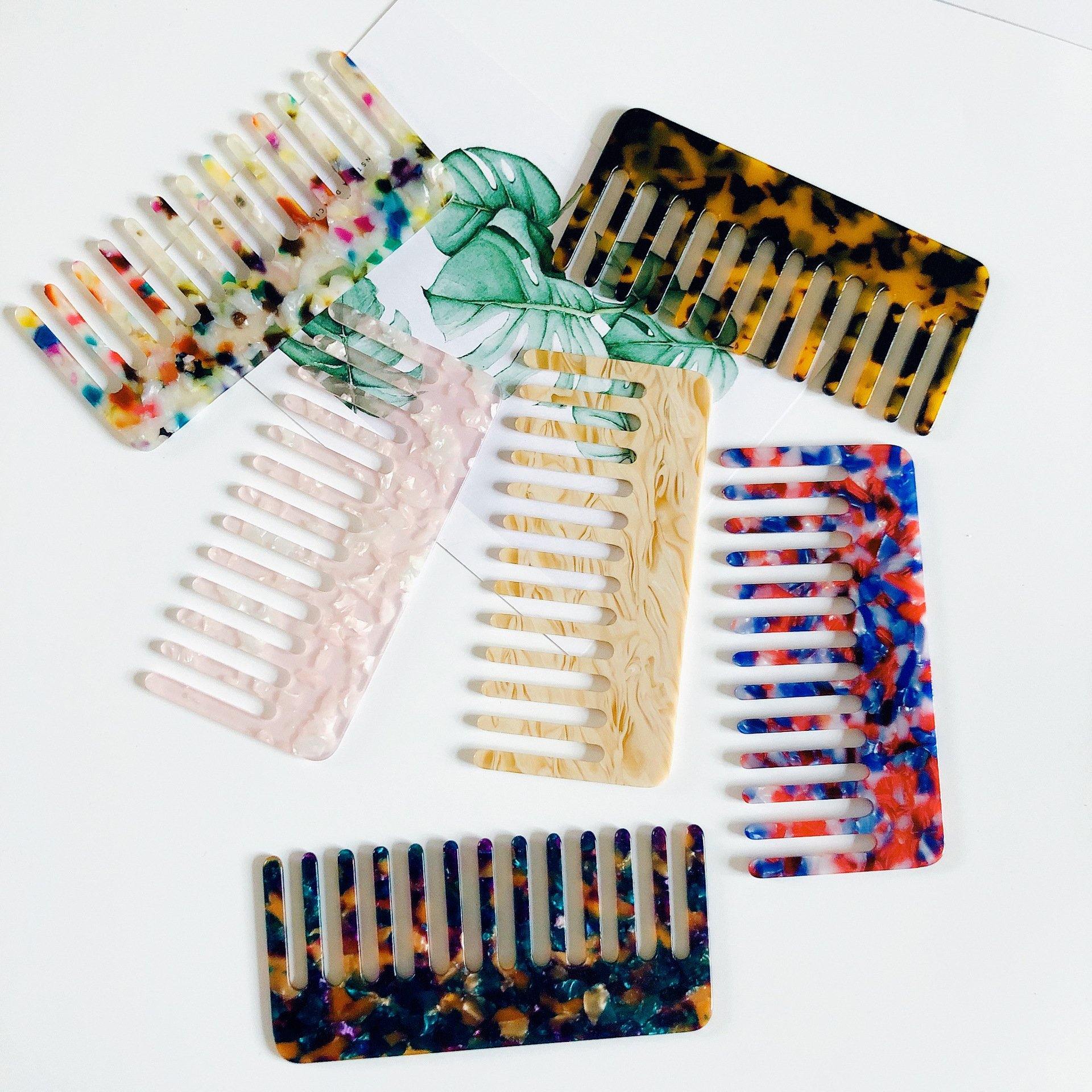 Marble hair comb - Marble hair comb -  - Tristar Boutique