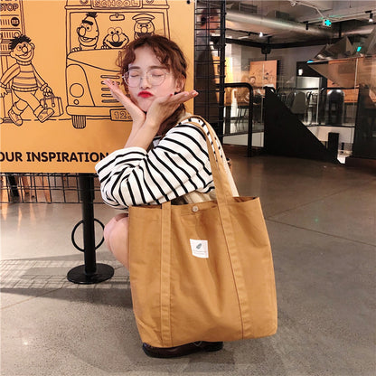 Large Canvas Tote Bag