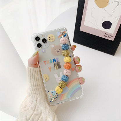 Kawaii Bear iPhone Cases with Crochet Strap Kawaii Bear iPhone Cases with Crochet Strap