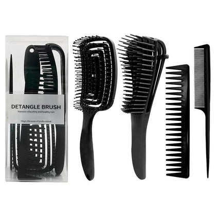 Detangle Comb & Brush Set - Detangle Comb & Brush Set -  - Tristar Boutique