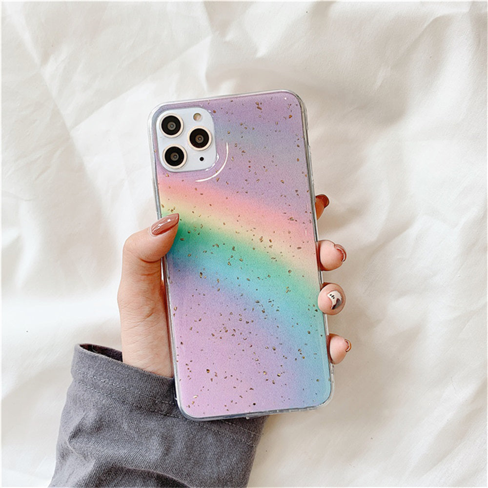 Rainbow Glitter Phone Case