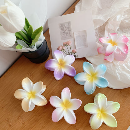 Tropical Flower Hair Claw Clip