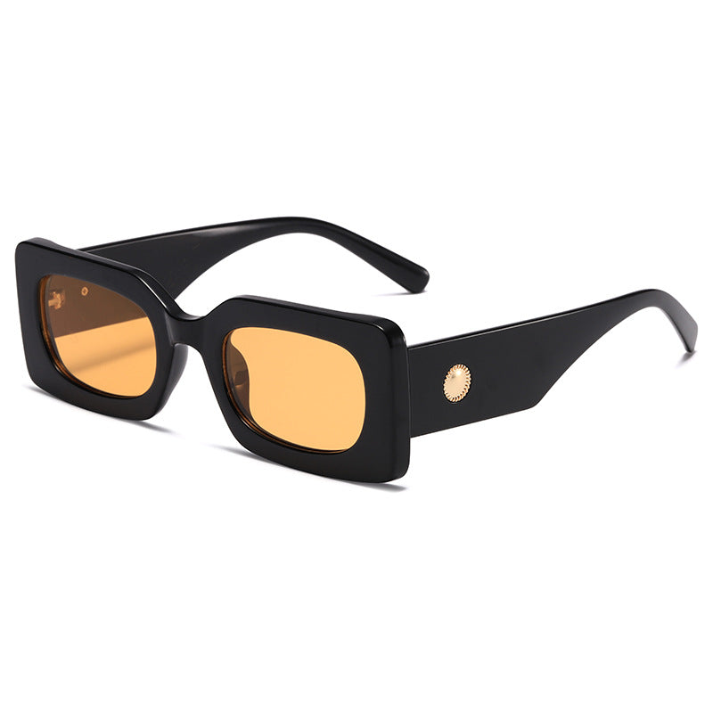 Retro Thick Square Sunglasses
