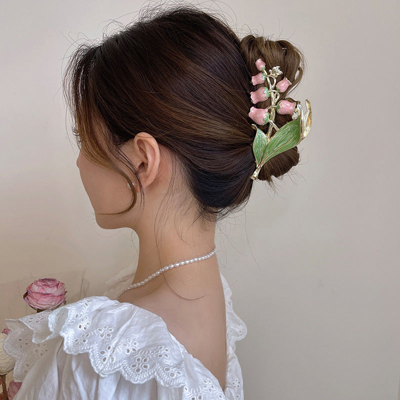 Lily Of The Valley Flower Claw Clip