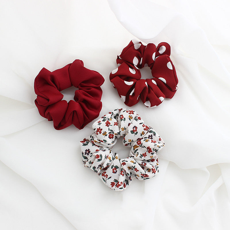 Holiday Scrunchies set