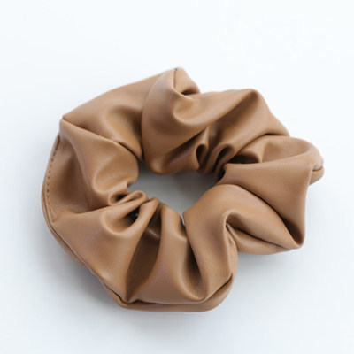 PU Leather scrunchies