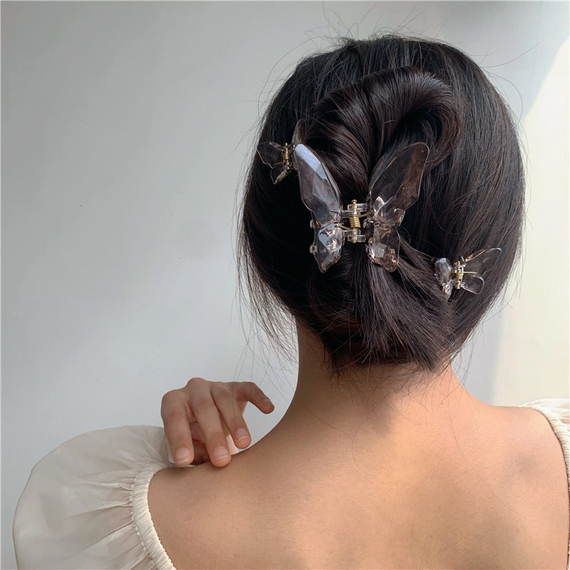 Forest Butterfly Claw Clip Set