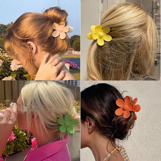 Flower Hair Claw Clip Flower hair accessories for spring Tristar