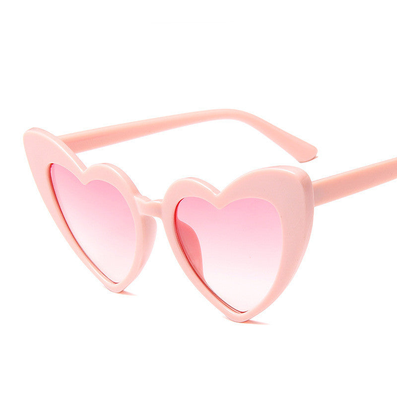 Heart-Shaped Cat Eye Sunglasses