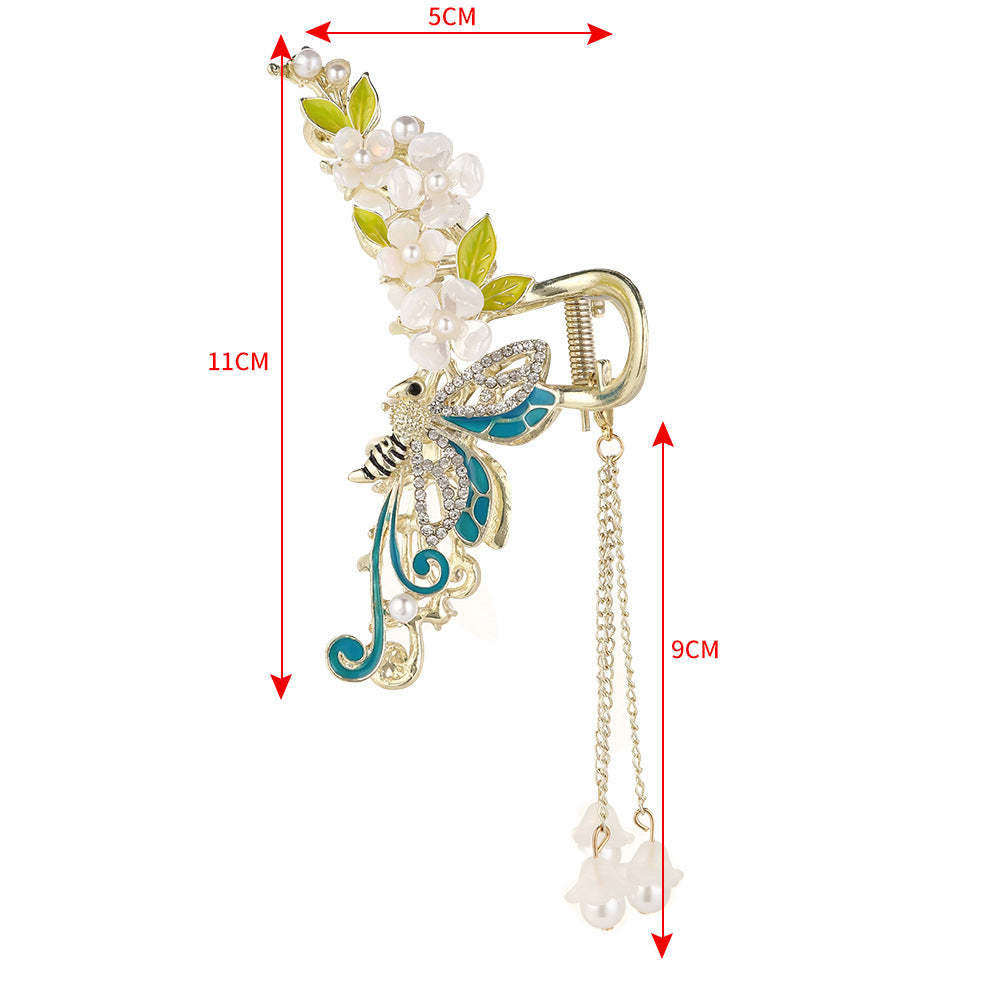 Fairy Butterfly Metal Claw Clip