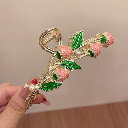 Strawberry Claw Clip