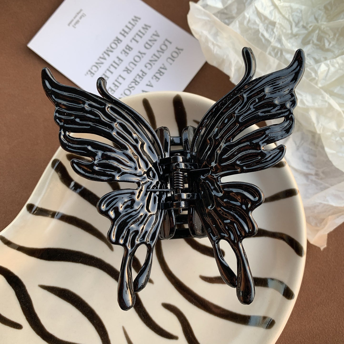 3D Butterfly Hair Claw Clip