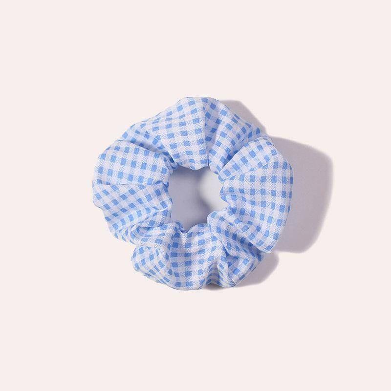 Blue Scrunchie Gift Box - Blue Scrunchie Gift Box - gift set, hair accessories, scrunchies, scrunchies box set - Tristar Boutique