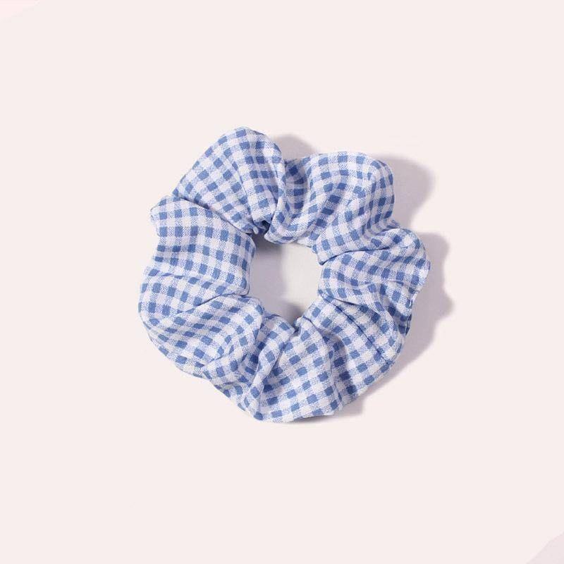Blue Scrunchie Gift Box - Blue Scrunchie Gift Box - gift set, hair accessories, scrunchies, scrunchies box set - Tristar Boutique